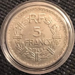 5 Frs Lavrillers Aluminium C