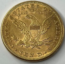USA - 10 Dollars Or Liberty 1882