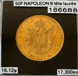 50 Frs OR 1866BB