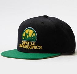 Mitchell & Ness Seattle supersonics snapback hat