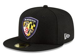 New Era - Baltimore Ravens Omaha 59FIFTY Hat - Black