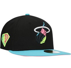 New Era - Black/Teal Miami Heat Vice City 59FIFTY Fitted Hat