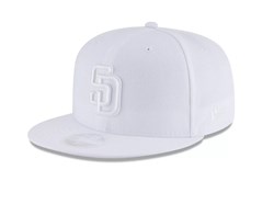 NEW ERA San Diego Padres White Out 59FIFTY FITTED Cap