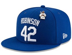 New Era Brooklyn Dodgers 5950 Fitted Hat MLB Classic Jackie Robinson Jr 42