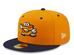 New Era - Montgomery Biscuits Authentic Collection 59FIFTY Fitted Hat - Gold