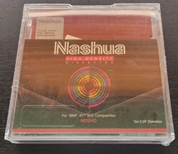 Disquettes 5 1/4 Nashua MD2HD (2)