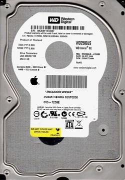 WD 250 Go - S1