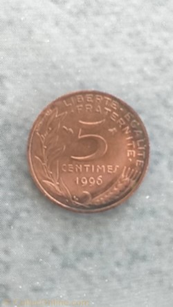 0.5 franc 1996