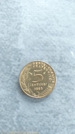 0.5 franc 1993