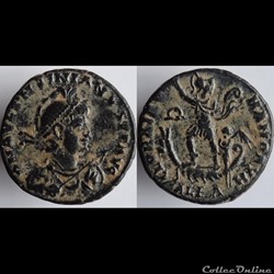 Ae2 Valentinien II - Alexandrie Cf. RIC. 6