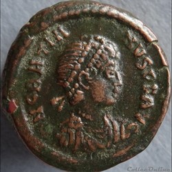 Ae4 Gratien - Constantinople RIC. 64 a