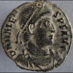 Ae3 Valens - Thessalonique RIC. 18 - not in RIC