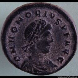 Ae3 Honorius - Nicomédie RIC. 46