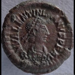 Ae4 Valentinien II - Siscia RIC. 39
