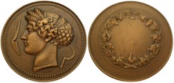 France, Ceres agricultural medal, Oudine