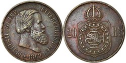 Brazil, 20 Réis, KM 474
