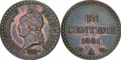 France, 1 Centime, KM 754 (ii)