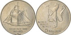 Norway, 5 Kroner, KM 422