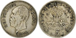 Haiti, 5 Centimes, KM 53