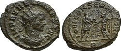 AURELIAN RIC TEMP 1428 SOLD