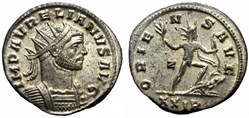 AURELIAN RIC TEMP 1826 - SOLD
