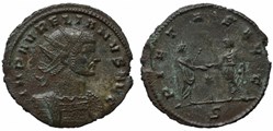 AURELIAN RIC TEMP 1497 - SOLD