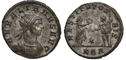 AURELIAN RIC TEMP 2729 SOLD