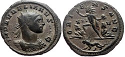 AURELIAN RIC TEMP 1745 SOLD