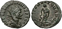 AURELIAN RIC TEMP 2523var. SOLD