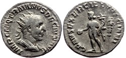 Traian Decius Genius Exerc Illuricani SOLD