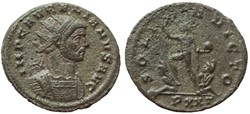 AURELIAN RIC TEMP 1538 SOLD