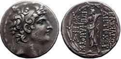013a Seleucid Kingdom Antiochos VIII Grypos