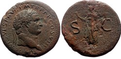 Titus Sestertius Spes SOLD 1000