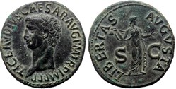 0001c Claudius As Libertas