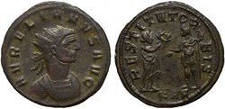 AURELIAN RIC TEMP 2729 SOLD