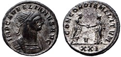 AURELIAN RIC TEMP 2431 SOLD