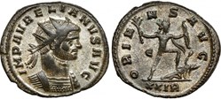 AURELIAN RIC TEMP 1823 SOLD