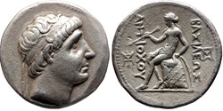 011b Seleucid Kingdom Antiochos I Soter Tetradrachm