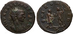 AURELIAN RIC TEMP 2587 SOLD