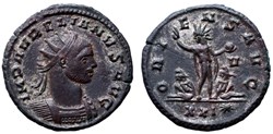 AURELIAN RIC TEMP 1754 - SOLD