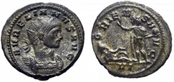 AURELIAN RIC TEMP 1714 - SOLD