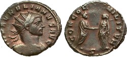 AURELIAN RIC TEMP 1464 SOLD