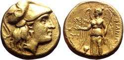 Macedon Kingdom Philip III stater in the name of Alexander III
