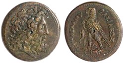 010a Ptolemaic kingdom Ptolemey III Triobol