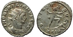 AURELIAN RIC TEMP 1834 SOLD
