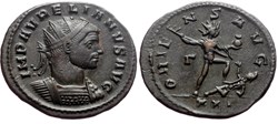 AURELIAN RIC TEMP 1766 SOLD