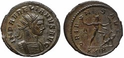 AURELIAN RIC TEMP 1819 SOLD