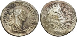 PROBUS RIC 862 VAR. A2 BUST OFFICINA 2 SOLD