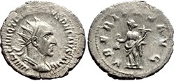 Traian Decius VBERITAS AVG SOLD