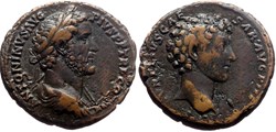 Antoninus Pius As with young Marcus Aurelius SOLD